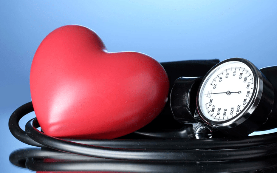 hoge bloeddruk beïnvloedt het hart
